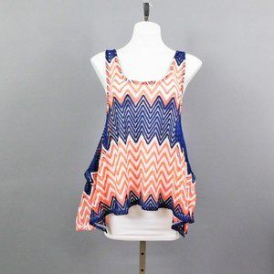 Rue 21 Women Junior Shirt XL Multicolor